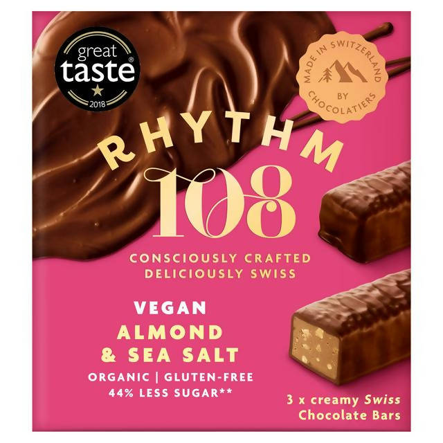 Rhythm108 Swiss Choc Almond 99g