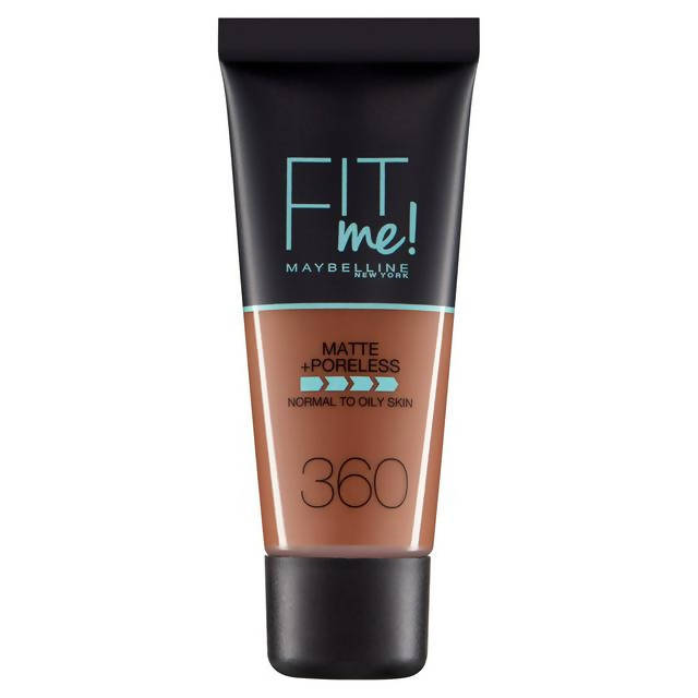 Maybelline Fit Me! Matte+Poreless Liquid Foundation 360 Mocha 30ml GOODS Sainsburys   