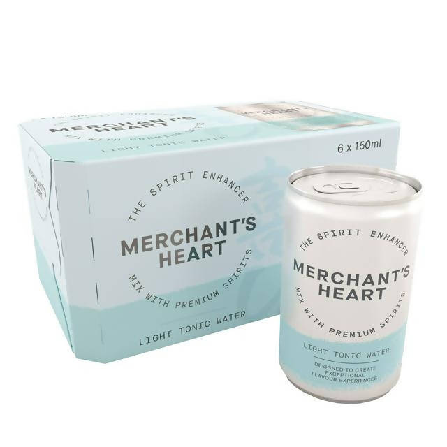 Merchant's Heart Light Tonic Water 6x150ml Mixers Sainsburys   