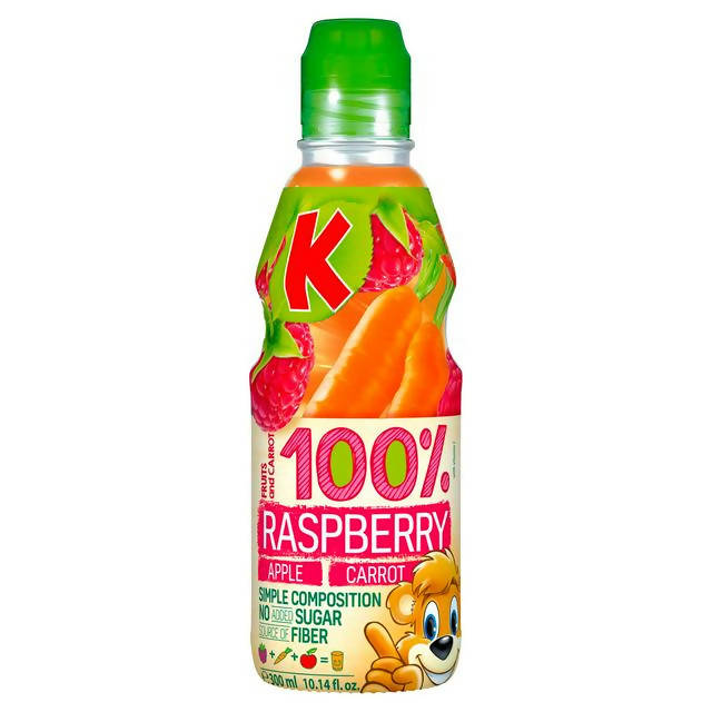 Kubus Go Apple, Carrot & Raspberry 300ml