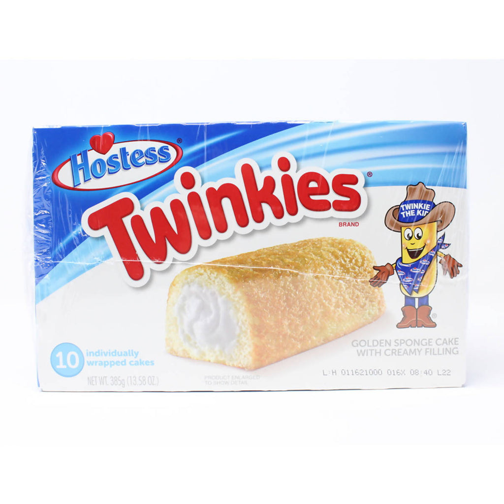 Hostess Twinkies Golden Sponge Cakes, 2 x 10 Packs