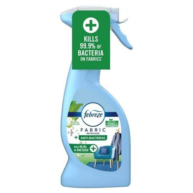 Febreze Antibacterial Fabric Refresher Spray Morning Freshness 500ml