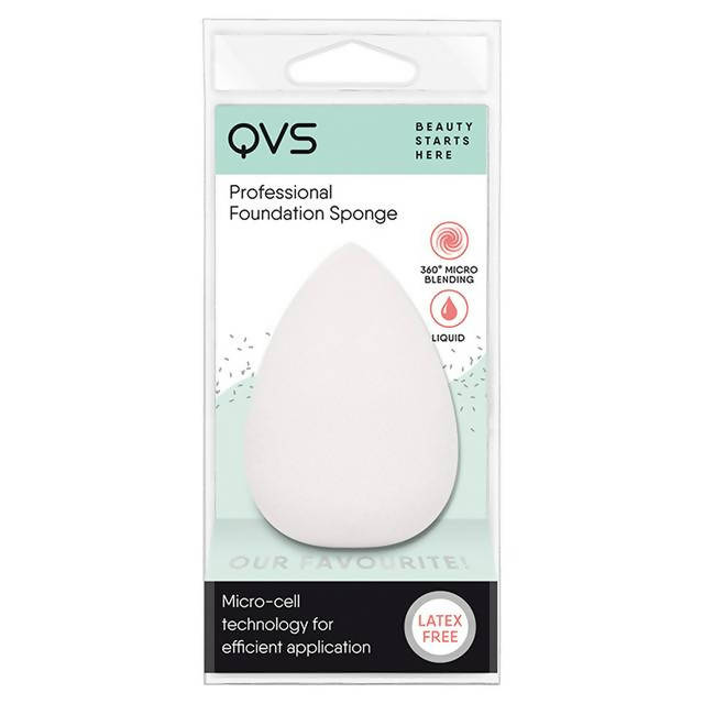Truyu by QVS Professional Foundation Sponge facial moisturisers Sainsburys   