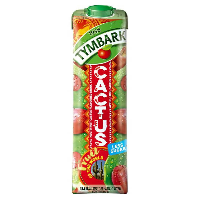 Tymbark Cactus Drink 1L Bigger packs Sainsburys   