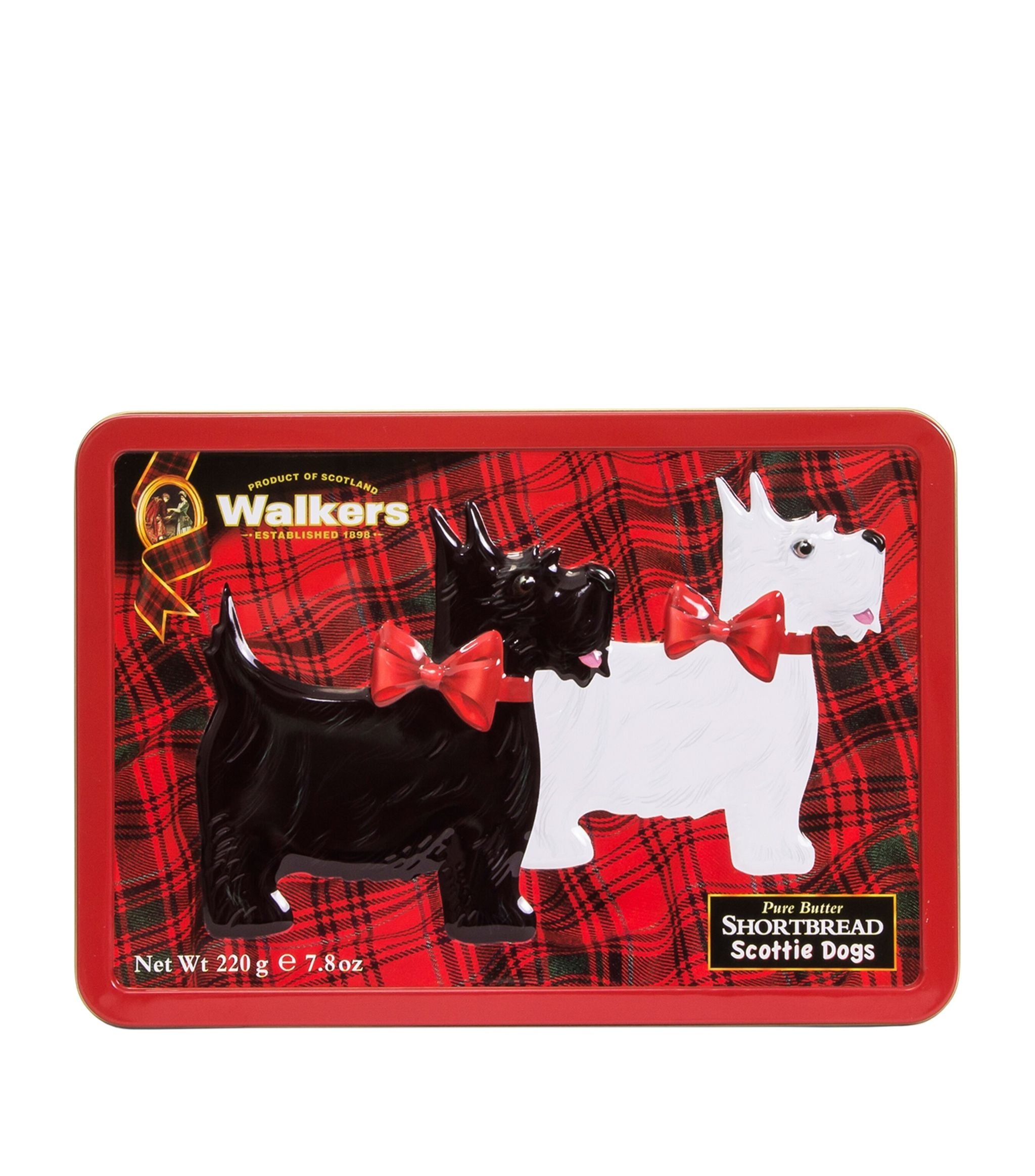 Scottie Dog Shortbread Tin (220g) GOODS Harrods   