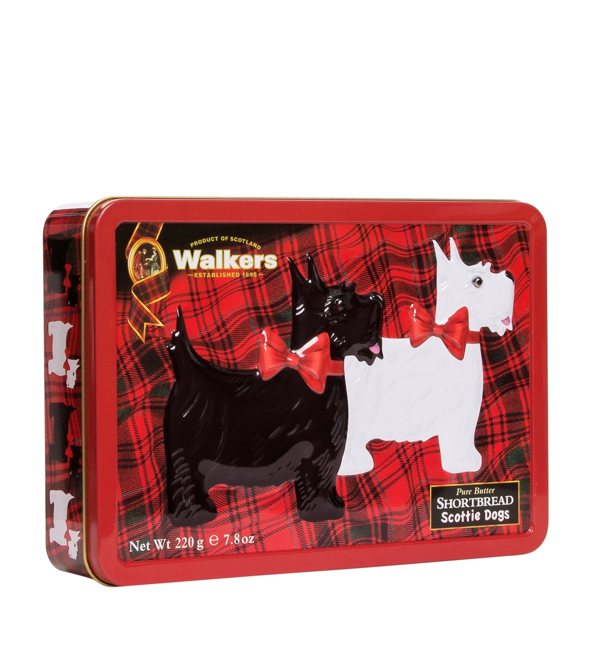 Scottie Dog Shortbread Tin (220g) GOODS Harrods   