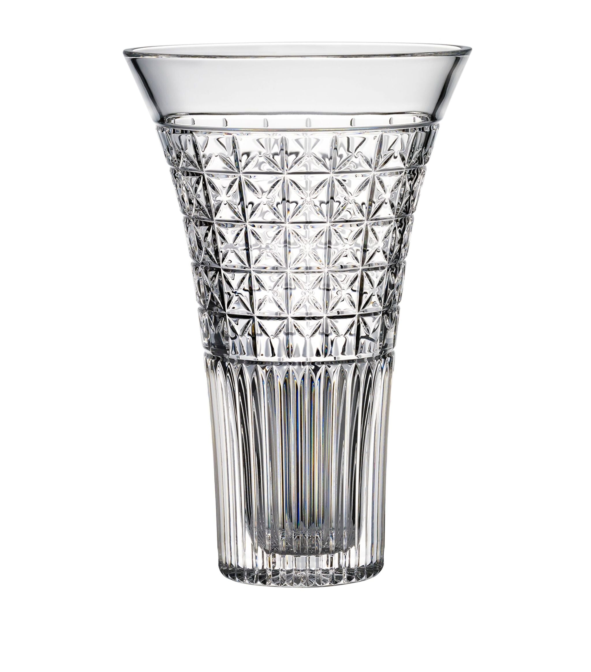 Crystal Powerscourt Vase (30.5cm) GOODS Harrods   