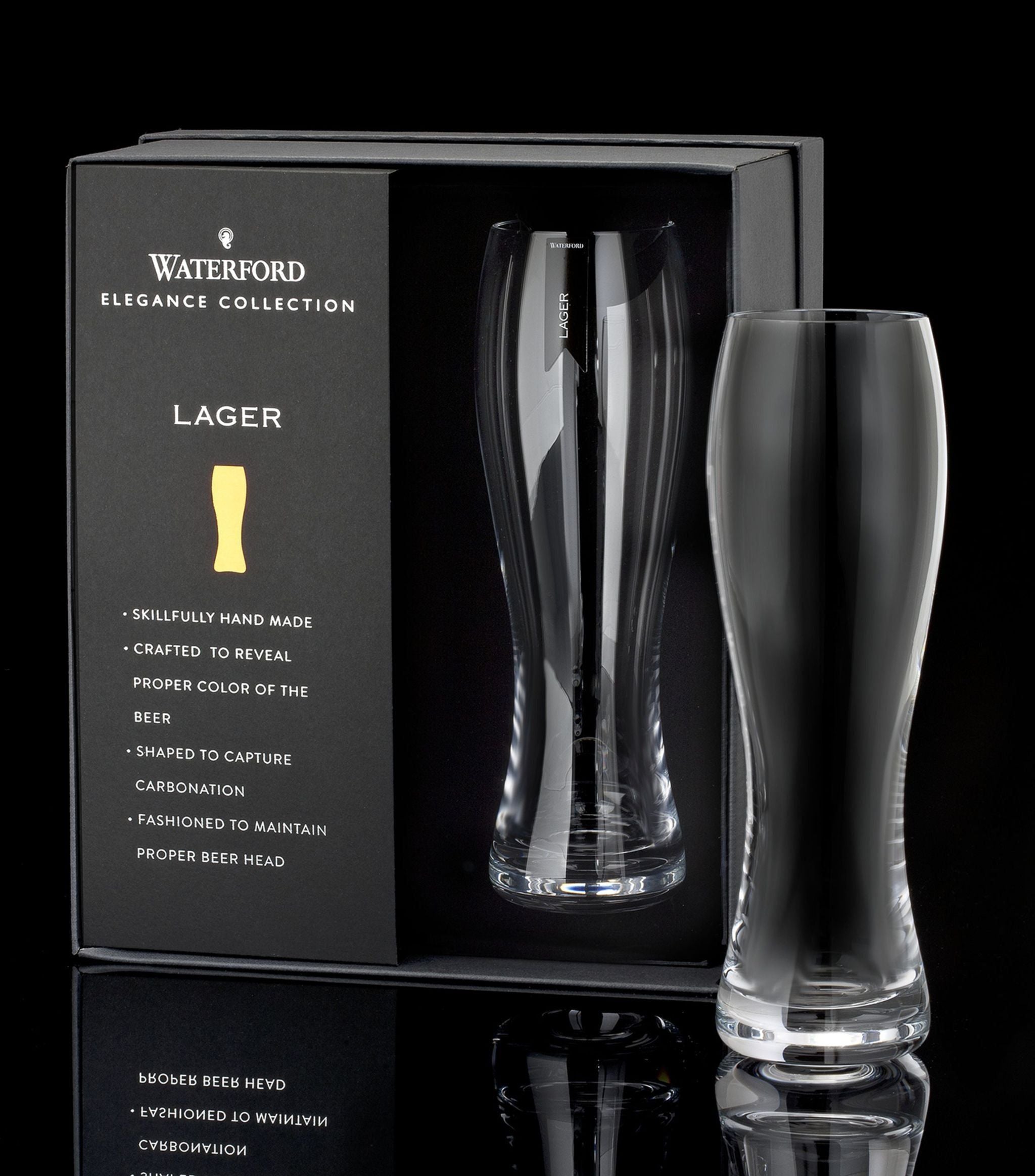 Elegance Pilsner Glass (Set Of 2) GOODS Harrods   