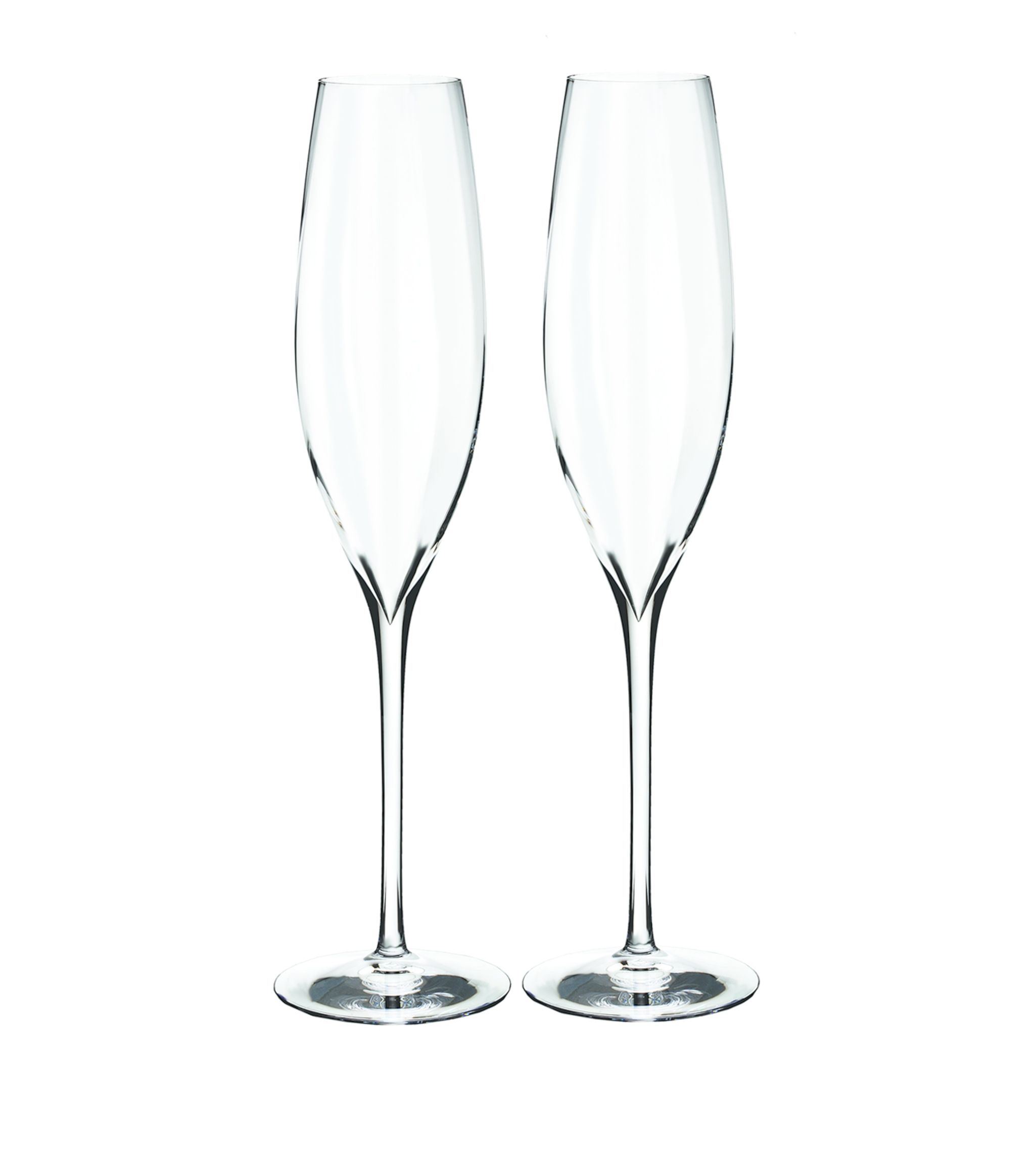 Set of 2 Elegance Optic Champagne Flutes (300ml) GOODS Harrods   