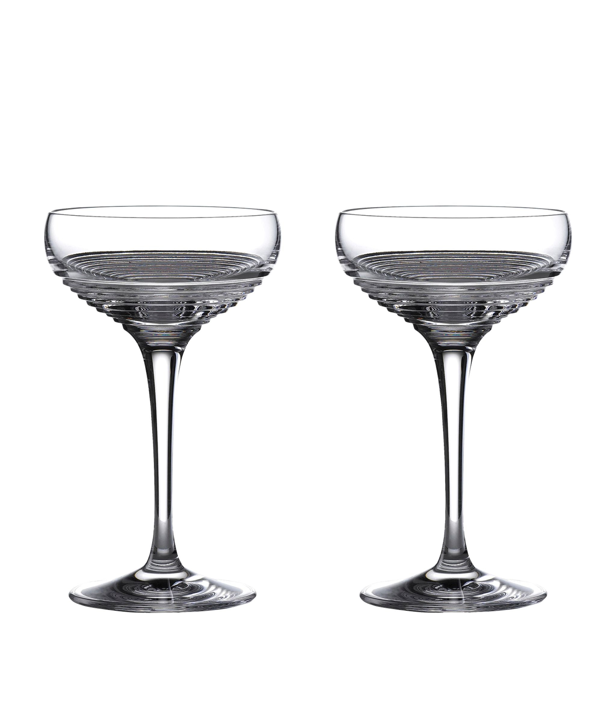 Set of 2 Mixology Circon Coupe Glasses (150ml) GOODS Harrods   