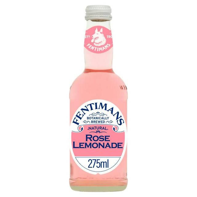 Fentimans Rose Lemonade 275ml (Sugar levy applied) Adult soft drinks Sainsburys   