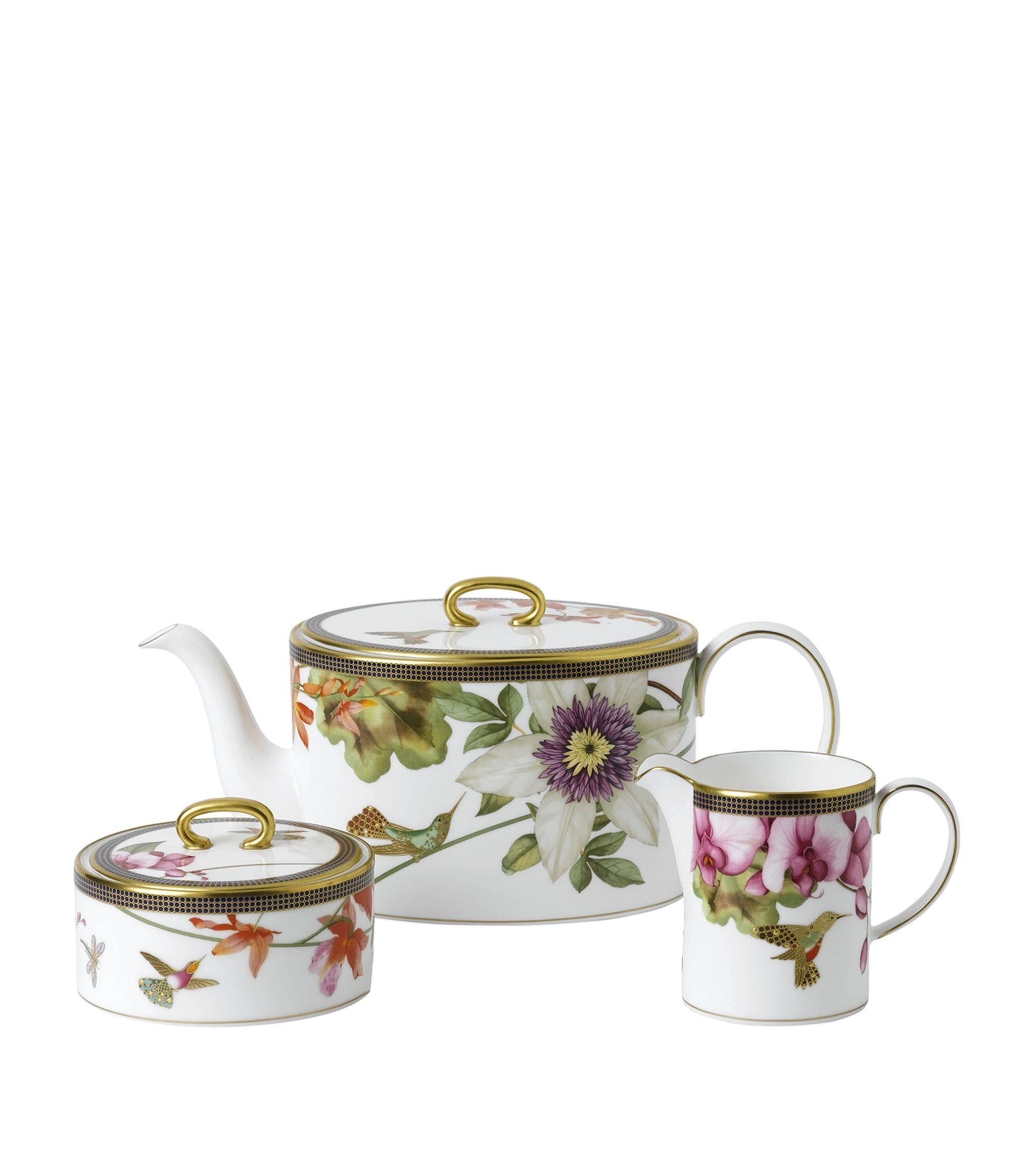 3-Piece Hummingbird Tea Set GOODS Harrods   