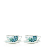 Chinoiserie Teacup And Saucer Gift Box (Set of 2) GOODS Harrods   