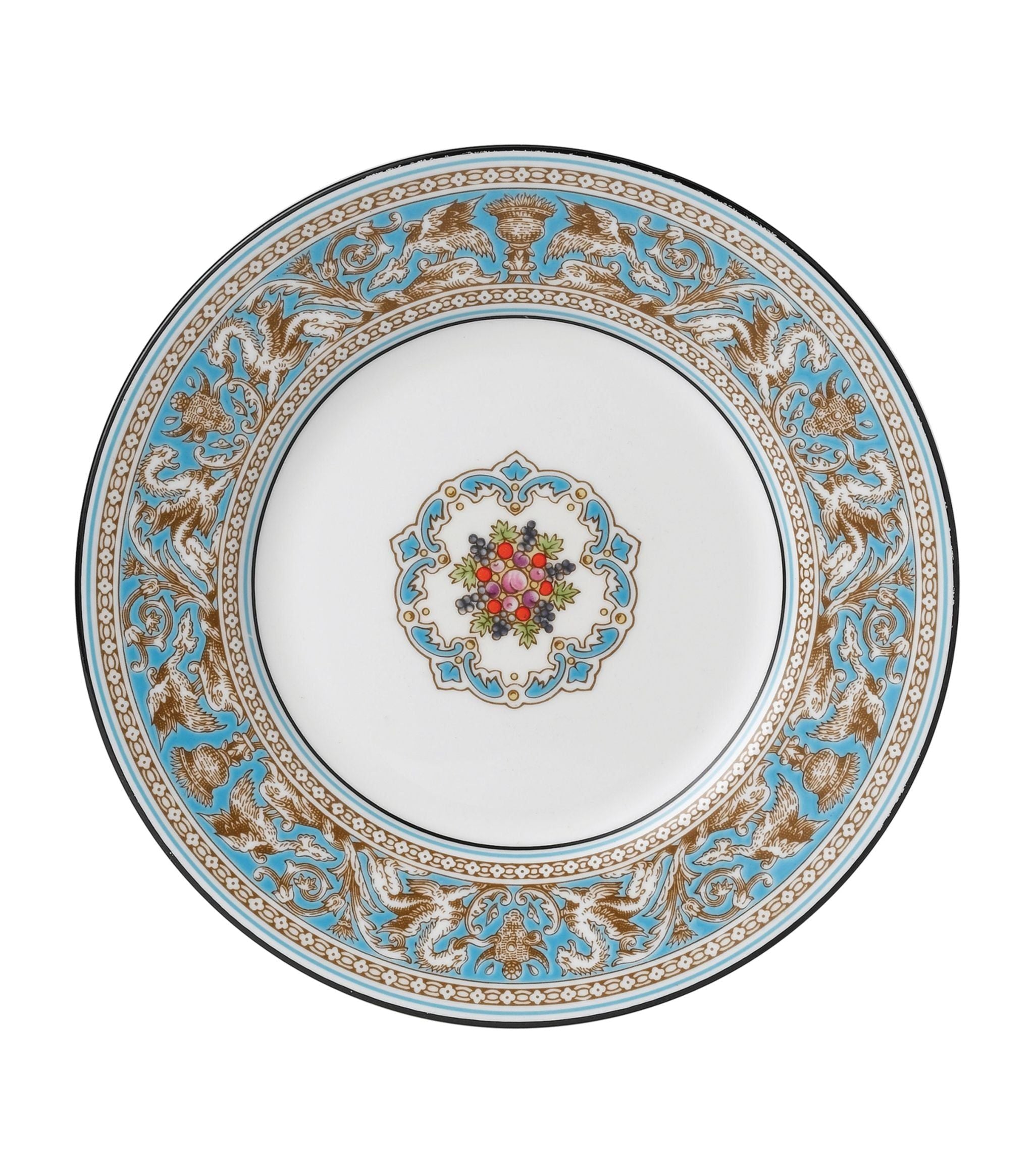 Florentine Turquoise Plate (18cm) GOODS Harrods   