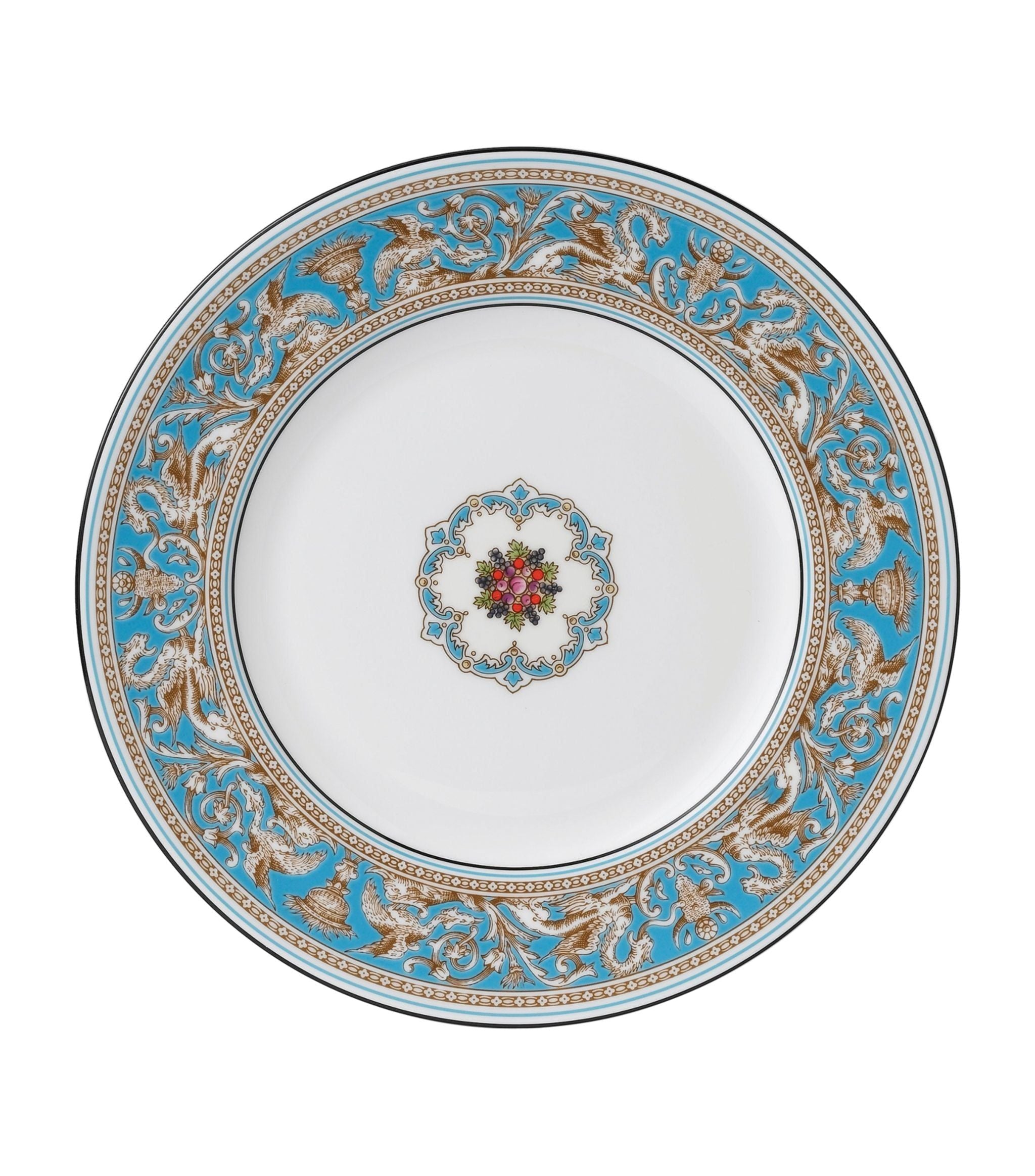 Florentine Turquoise Plate (27cm) GOODS Harrods   