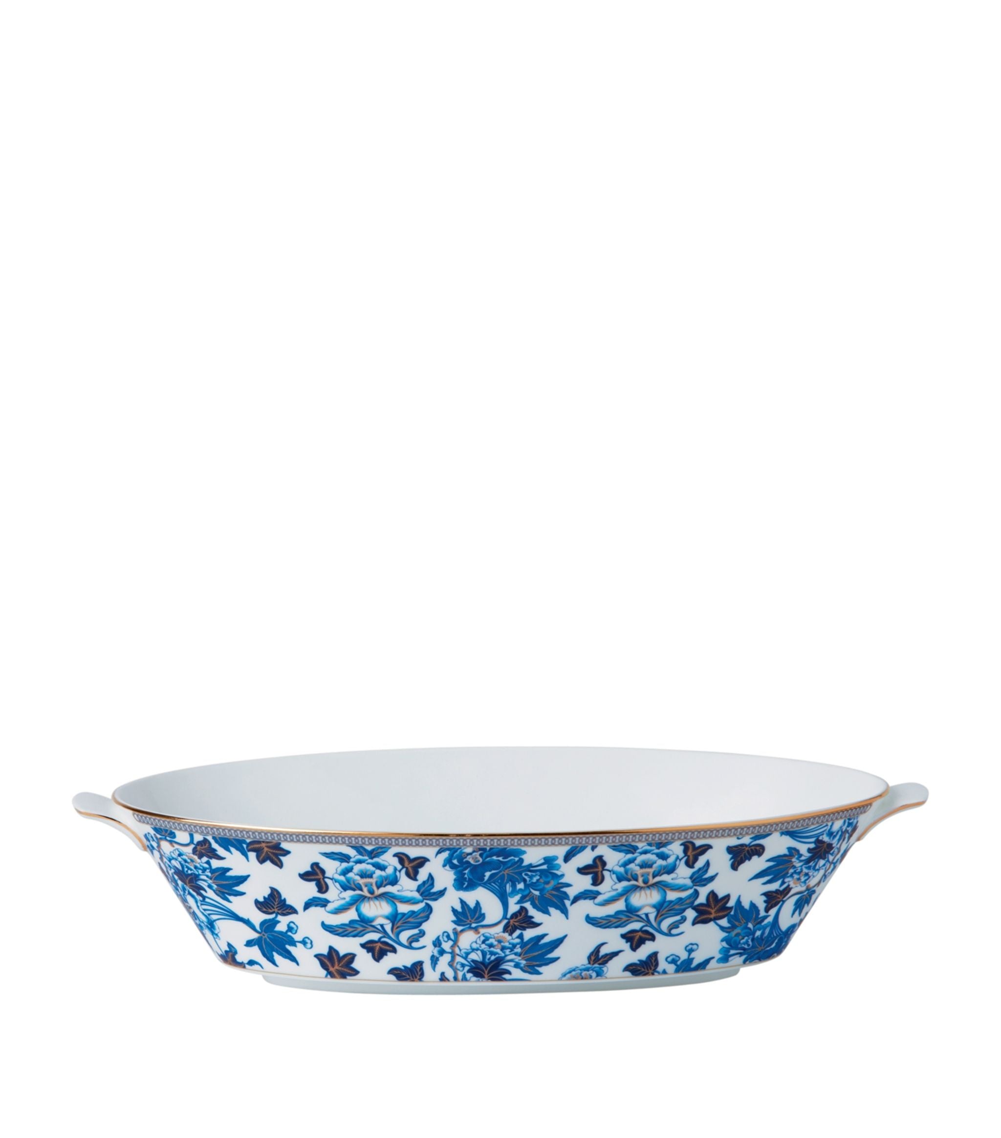 Hibiscus Oval Serving Dish (1.3L) GOODS Harrods   