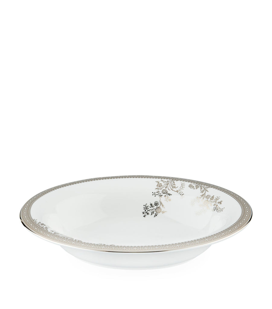 Lace Platinum Open Vegetable Dish