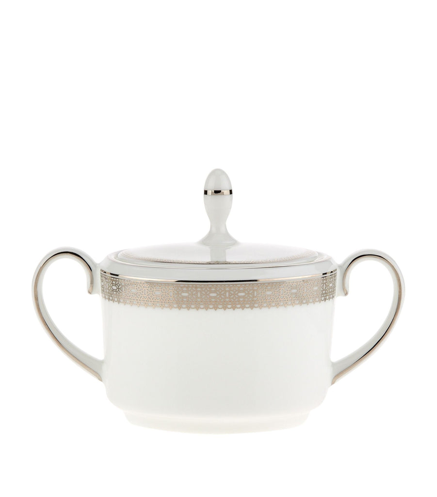 Lace Platinum Sugar Bowl