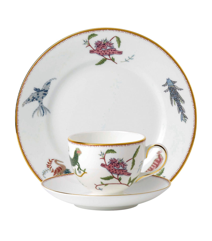 Mythical Creatures Teacup, Saucer and Plate Set