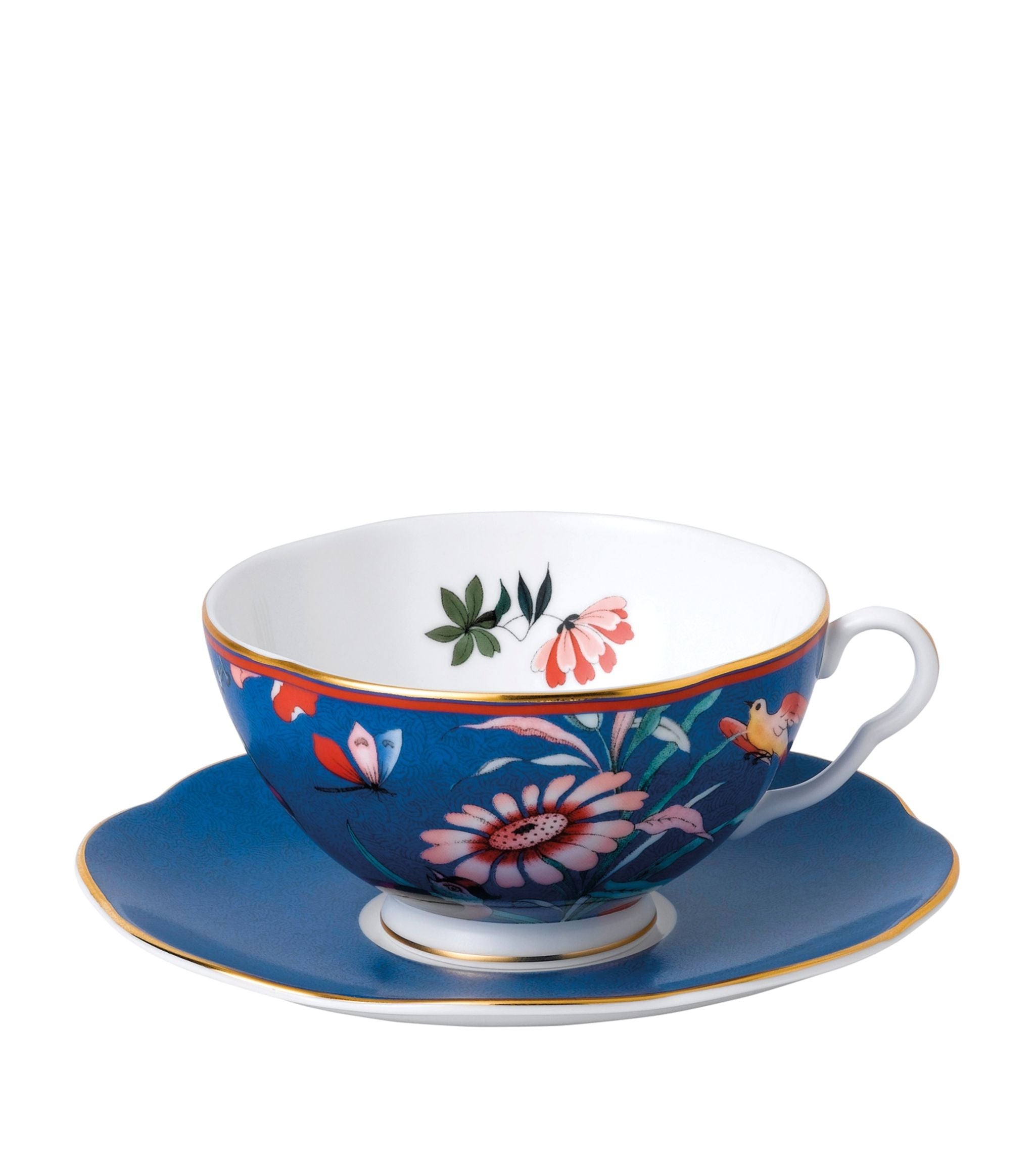 Paeonia Blush Teacup and Saucer GOODS Harrods   