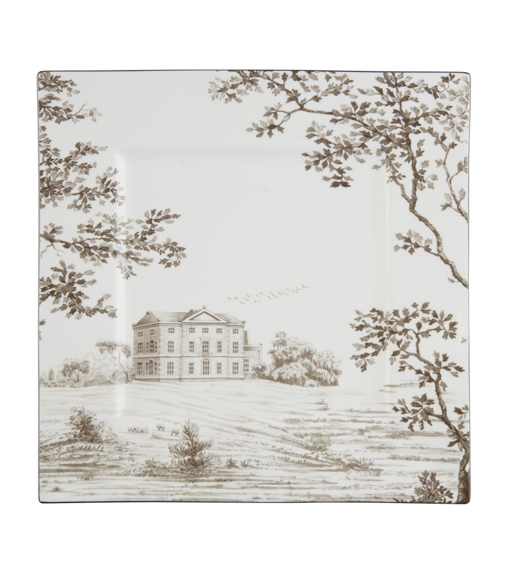 Parklands Square Plate (25cm) GOODS Harrods   