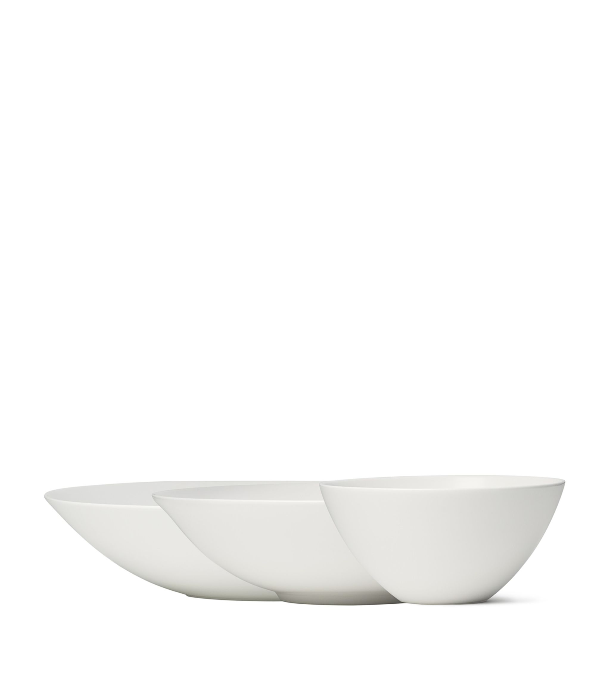 Perfect White Bowls (Set of 3) GOODS Harrods   