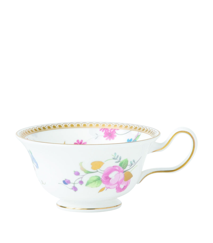 Rose Gold Peony Teacup