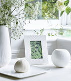 White Folia Picture Frame (4" x 6") GOODS Harrods   