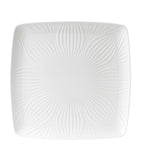 White Folia Square Tray (30cm) GOODS Harrods   