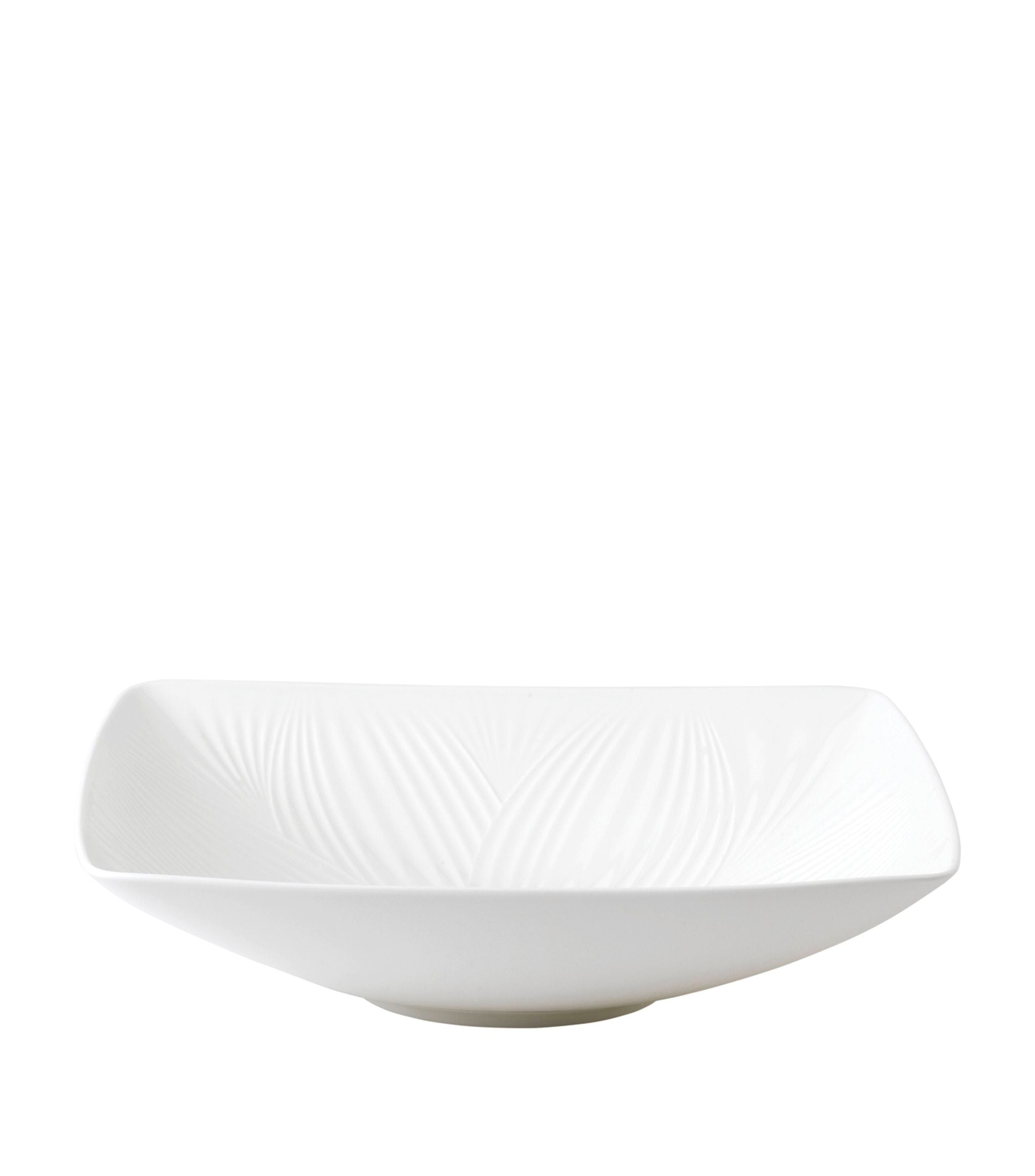 White Folia Statement Bowl (26cm) GOODS Harrods   