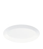 White Oval Serving Platter (39cm x 21cm) GOODS Harrods   