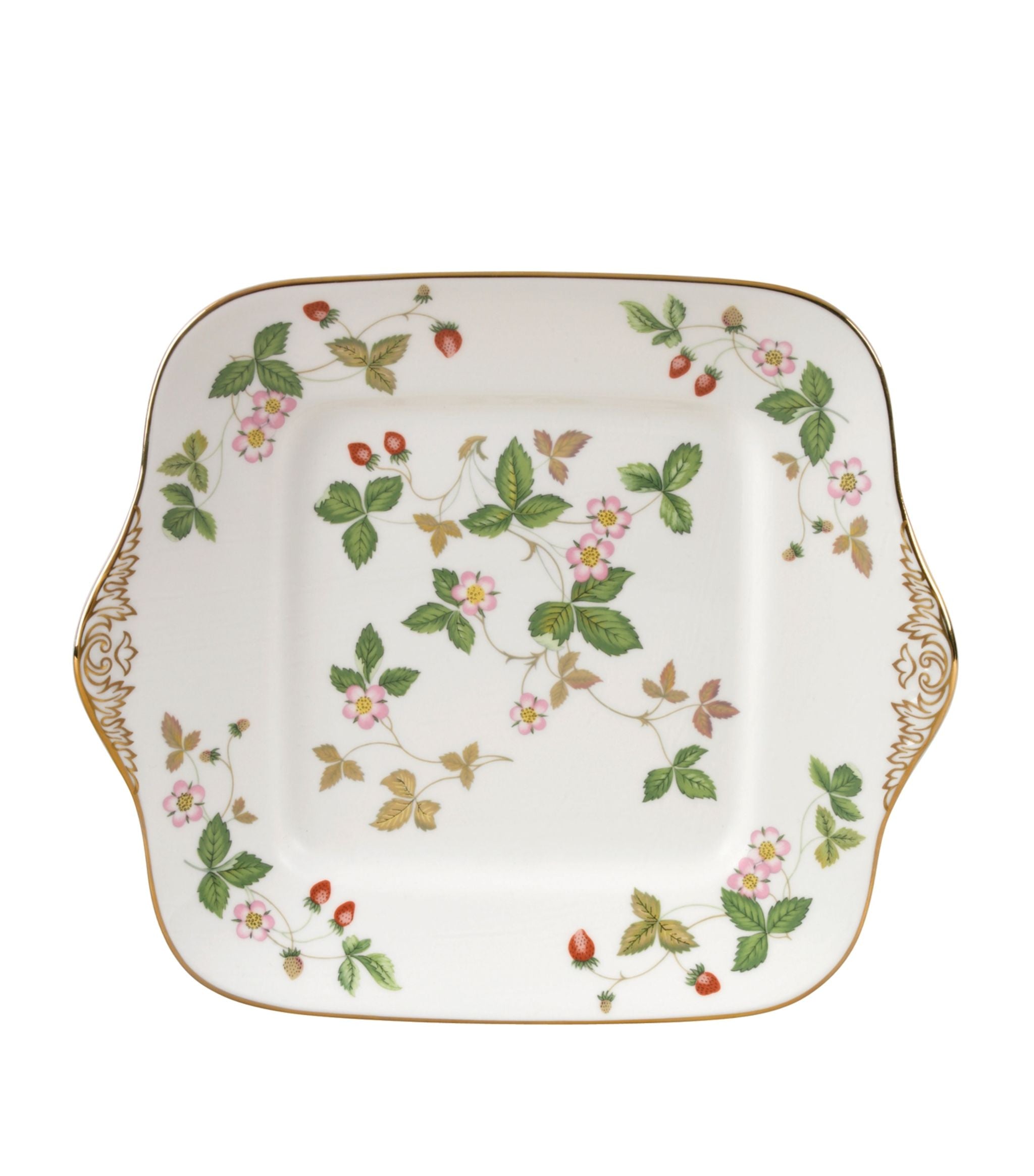 Wild Strawberry Bread And Butter Plate (27cm) GOODS Harrods   