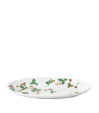 Wild Strawberry Oval Coupe Plate (26cm) GOODS Harrods   