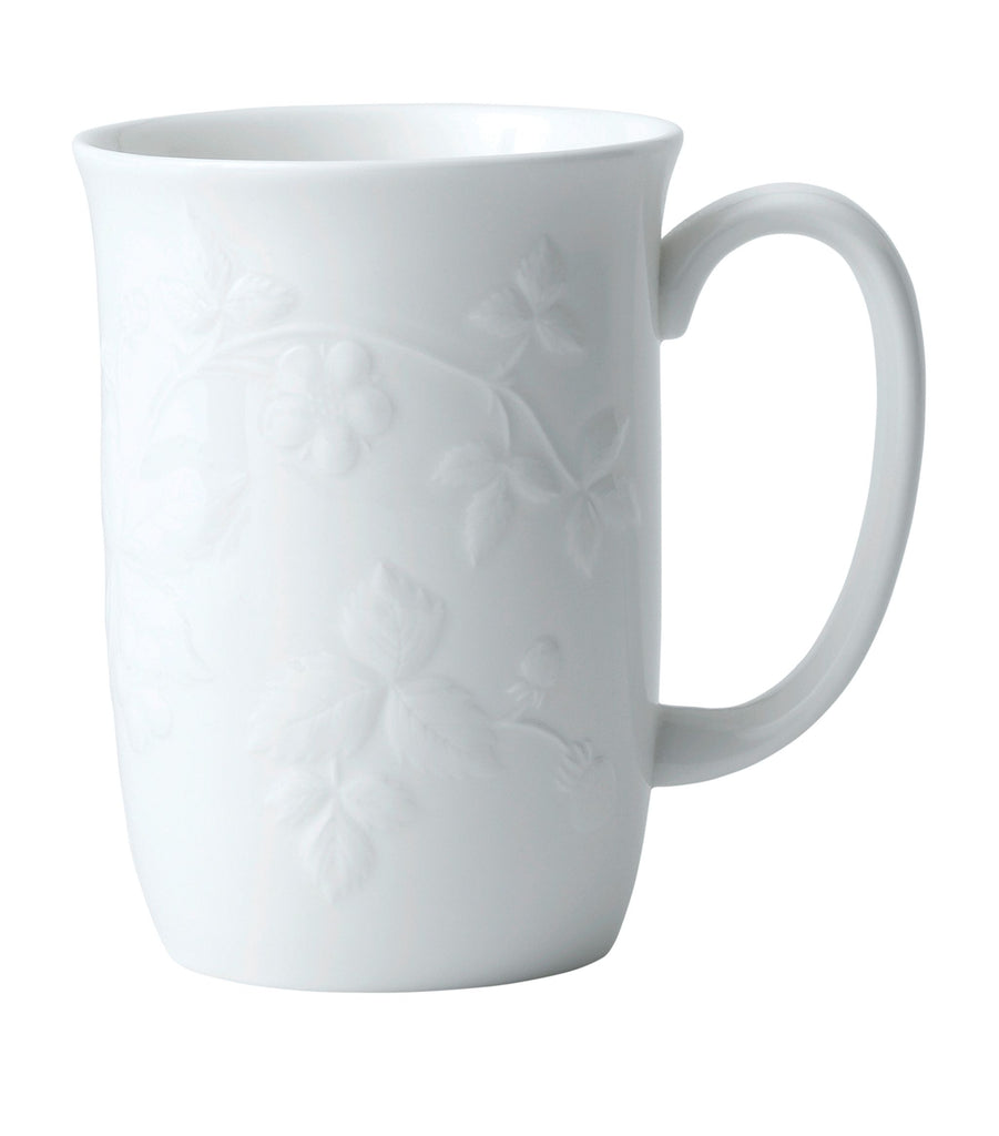 Wild Strawberry White Mug