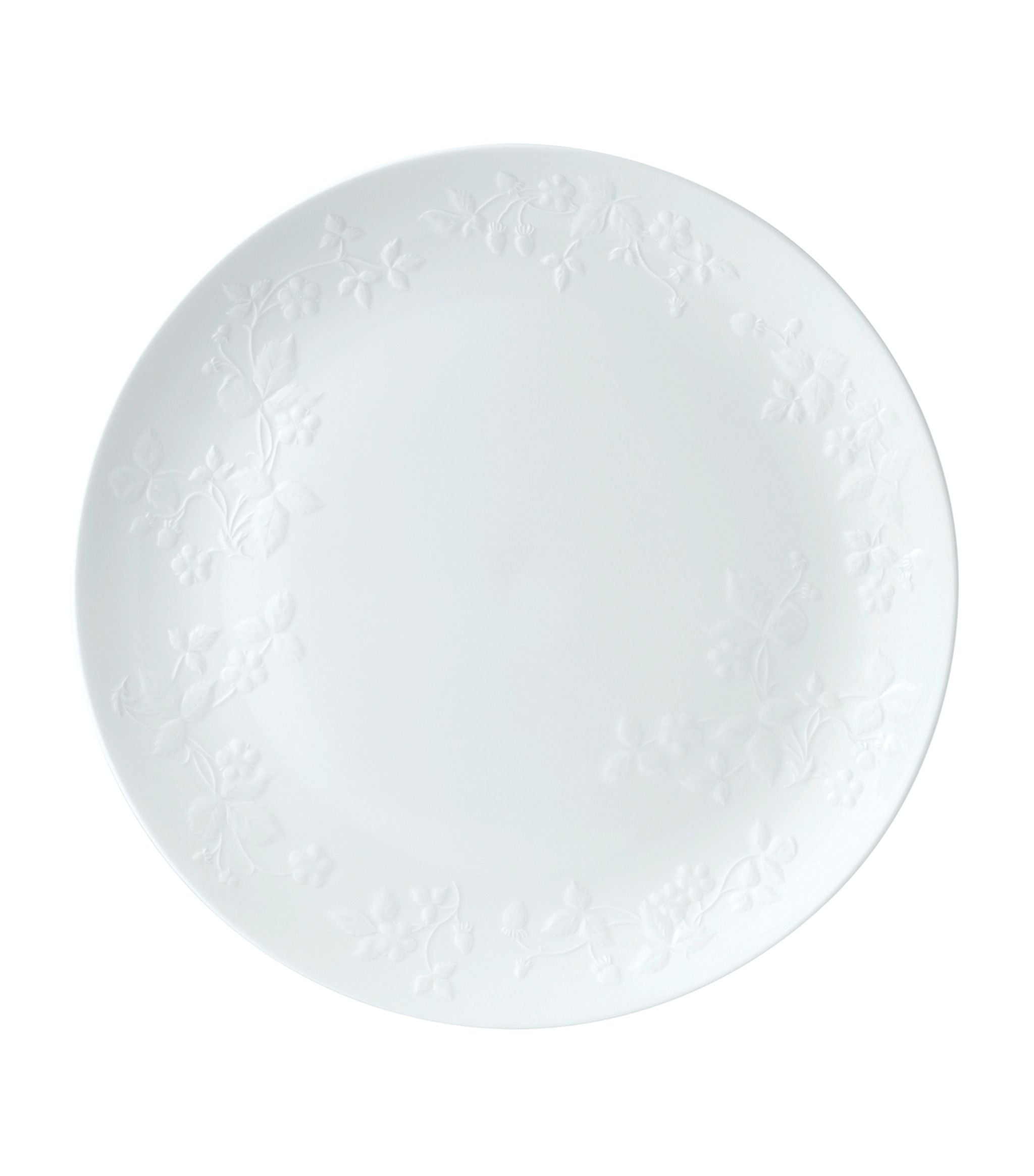 Wild Strawberry White Serving Plate (34cm) GOODS Harrods   