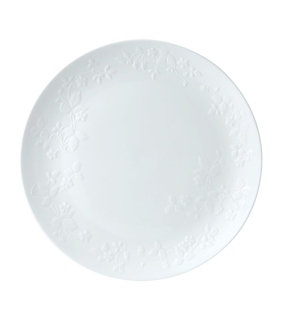 Wild Strawberry White Serving Plate (34cm)