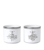 Winter White Votives (Set of 2) GOODS Harrods   