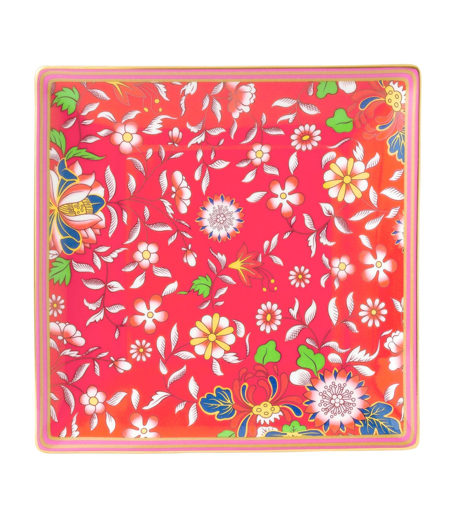 Wonderlust Crimson Jewel Tray (14.5cm x 14.5cm)