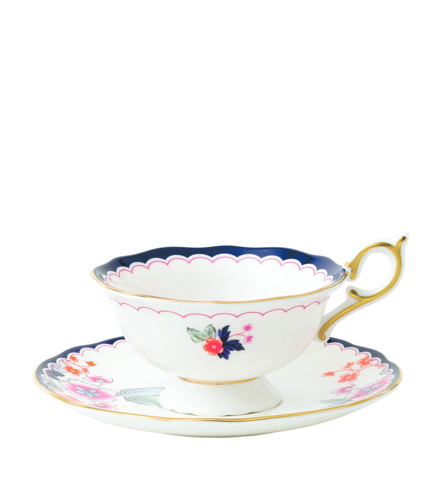 Wonderlust Jasmine Bloom Teacup and Saucer