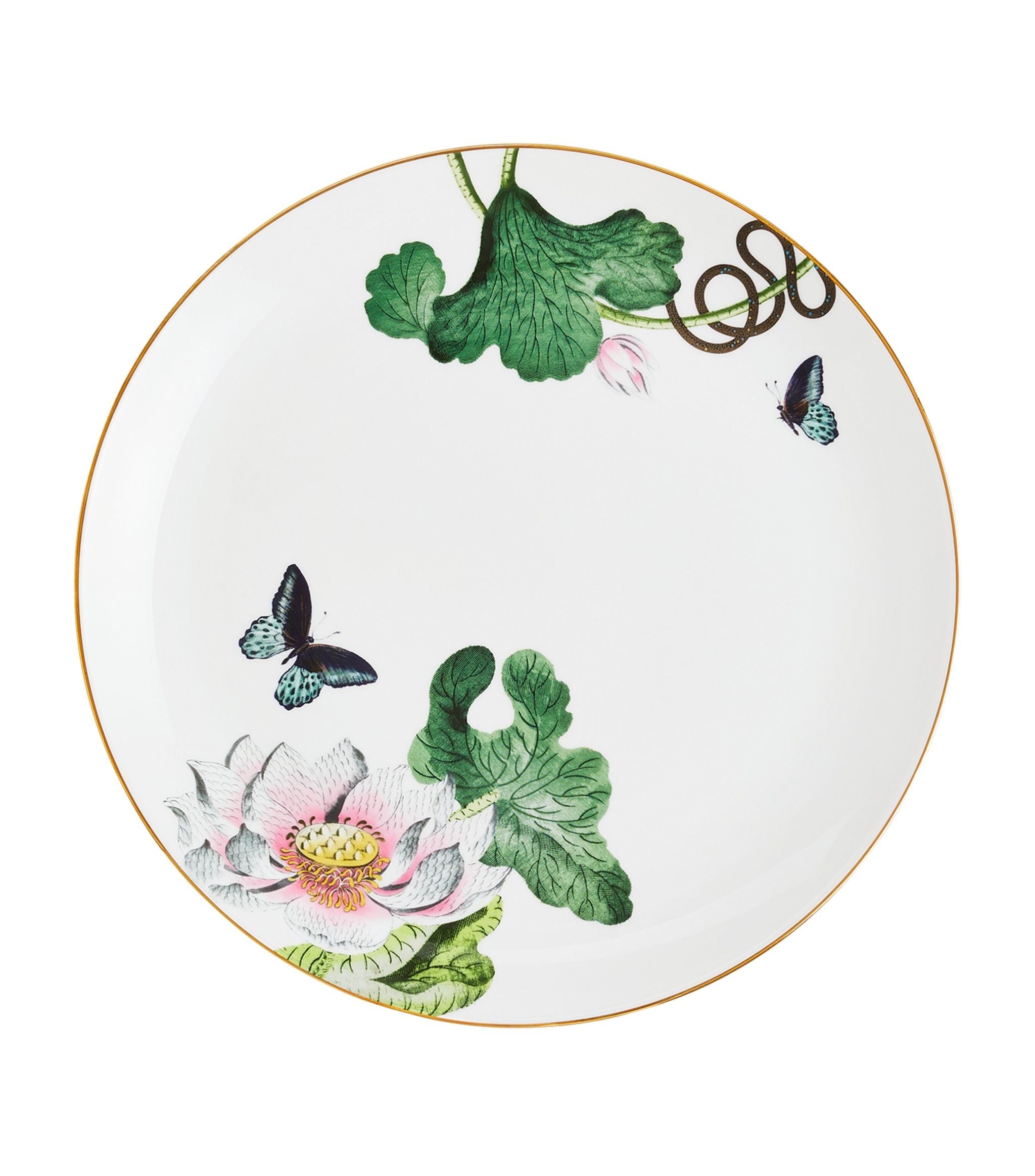 Wonderlust Waterlily Plate (27cm) GOODS Harrods   