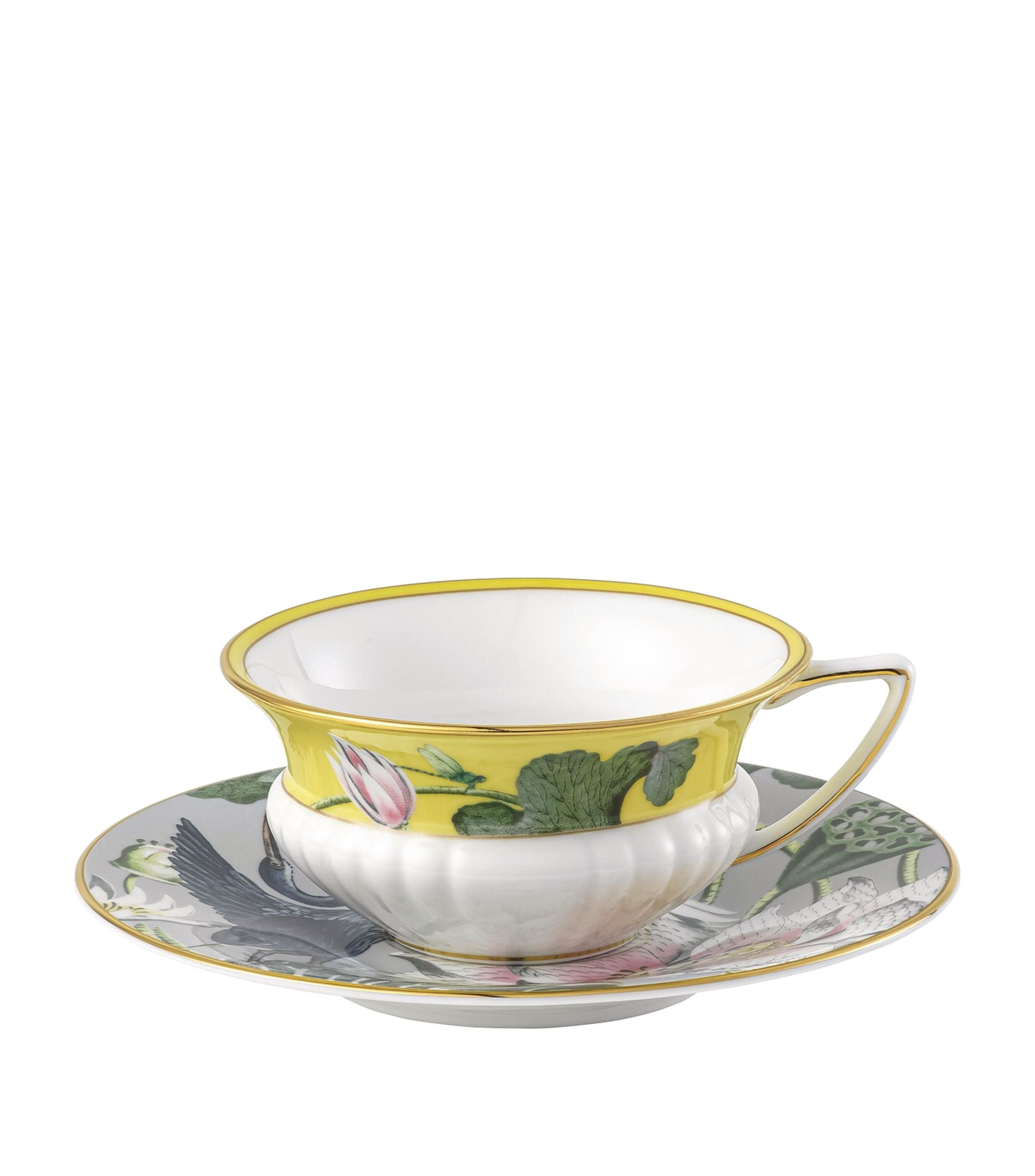 Wonderlust Waterlily Teacup and Saucer GOODS Harrods   