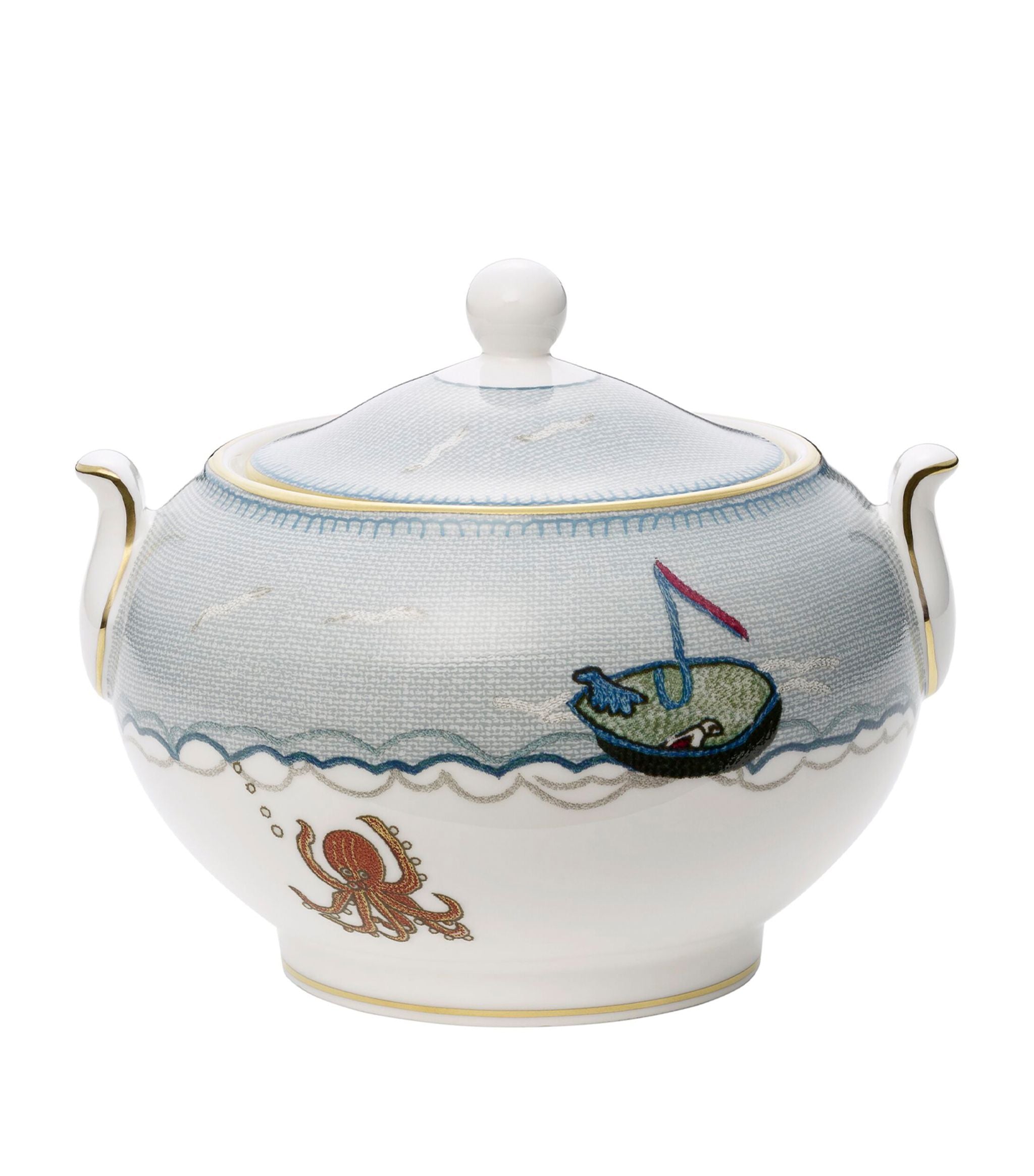 x Kit Kemp Sailor’s Farewell Sugar Bowl GOODS Harrods   