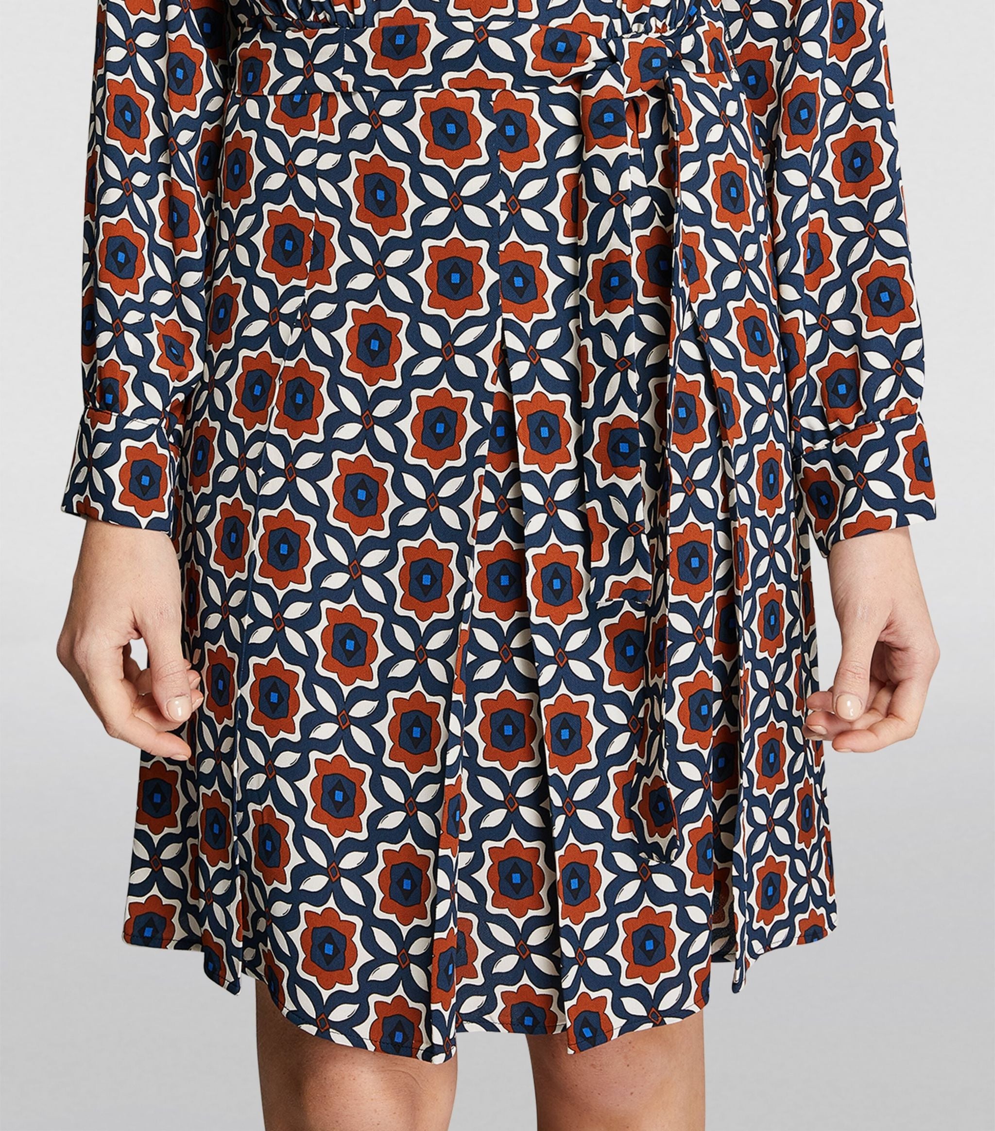 Printed Georgette Dress GOODS Harrods   