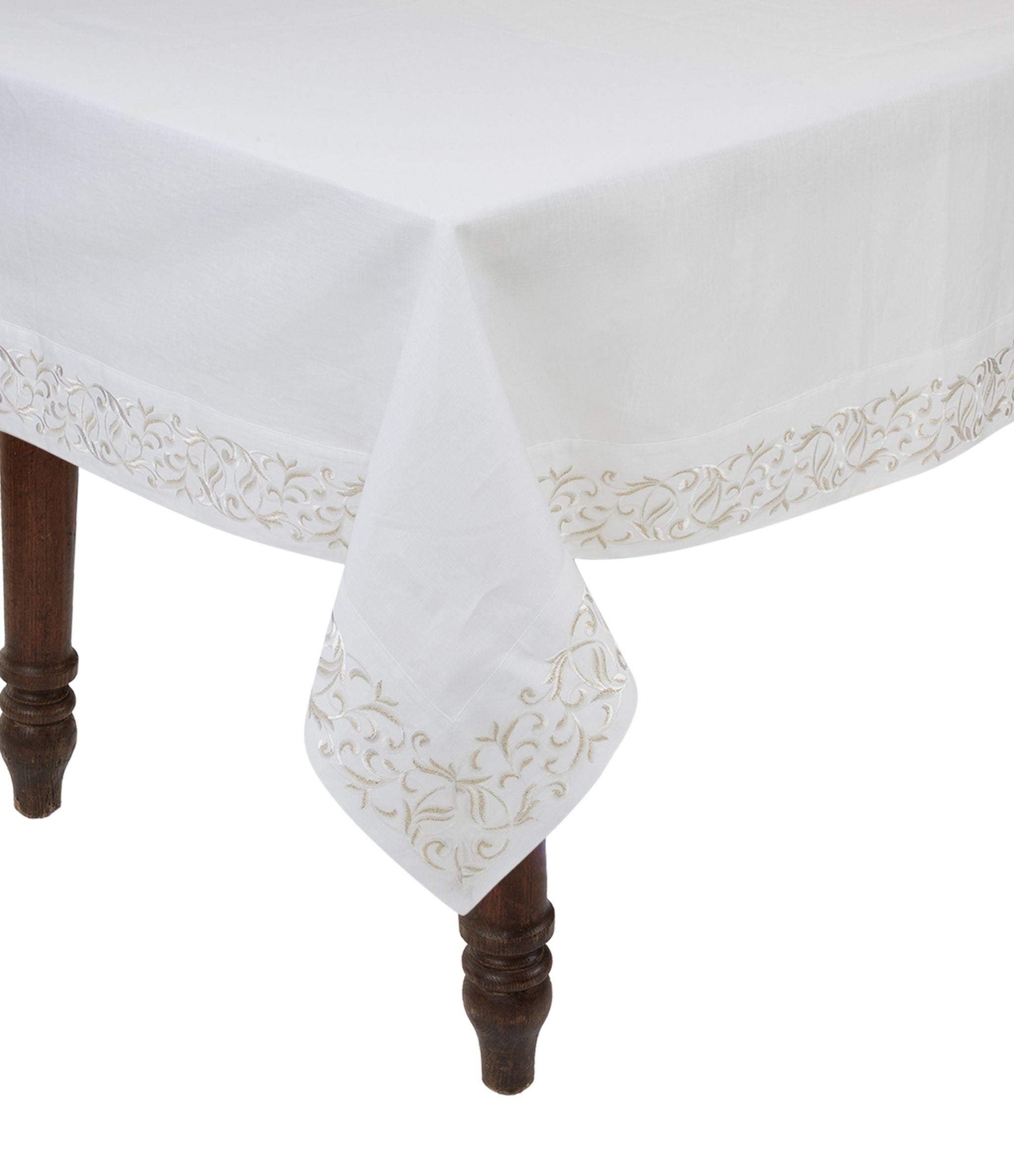 Montreux Linen Tablecloth (170cm x 270cm) GOODS Harrods   