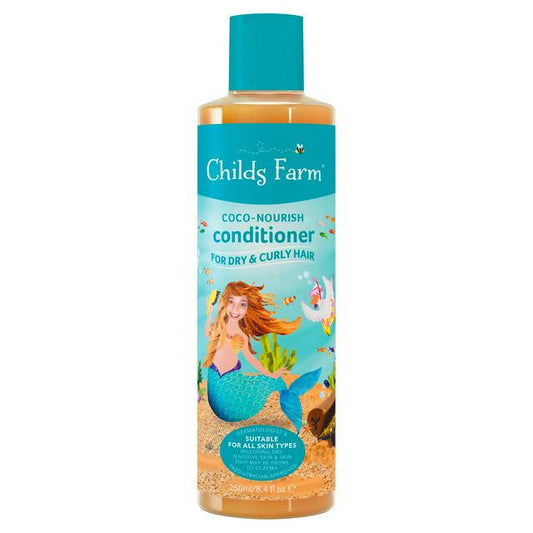 Childs Farm Coco-Nourish Conditioner for Curly & Dry Hair 250ml kids shampoo & conditioners Sainsburys   