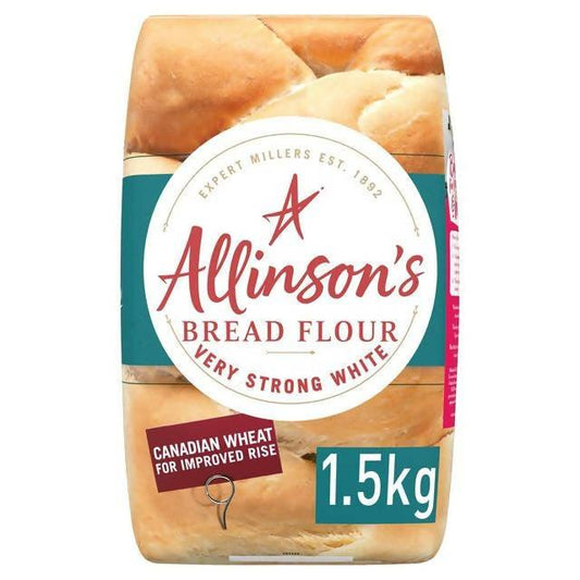 Allinson Premium Very Strong White Bread Flour 1.5kg flour Sainsburys   