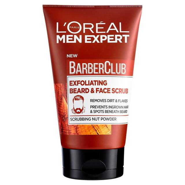 L'Oreal Men Expert Barber Club Exfoliating Beard & Face Scrub 100ml