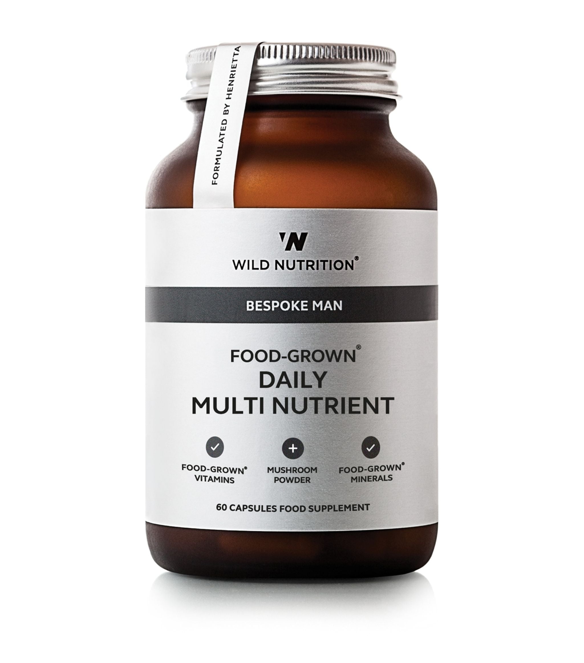 Bespoke Man Food-Grown Daily Multi Nutrient (60 Capsules) GOODS Harrods   