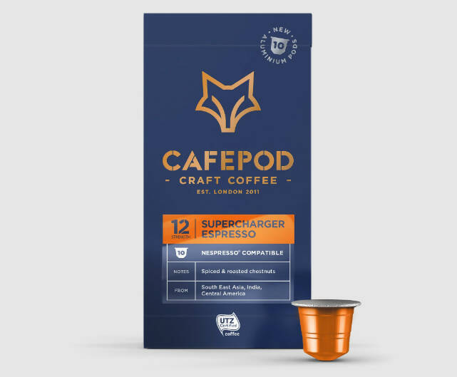 CAFEPOD SUPERCHARGER ESPRESSO Coffee McGrocer Direct   