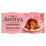 Aunty's Strawberry Steamed Puddings 200g Rice & sponge pudding Sainsburys   